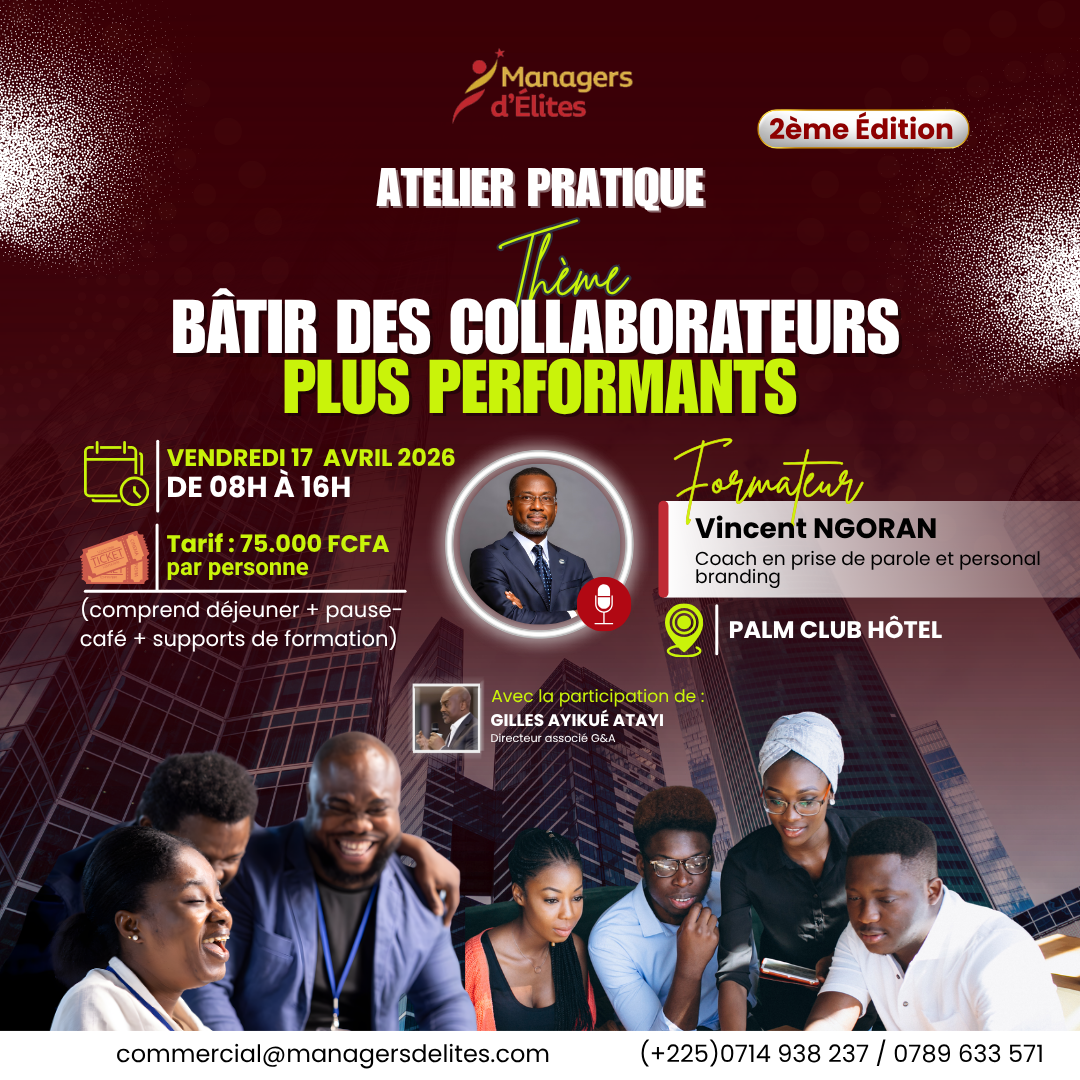 Atelier de formation : Bâtir des collaborateurs plus performants