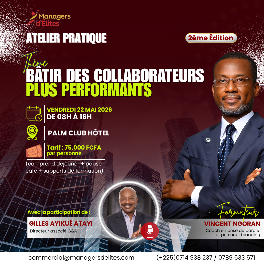 Atelier de formation : Bâtir des collaborateurs plus performants